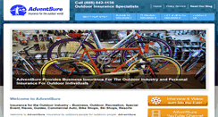 Desktop Screenshot of adventsure.com