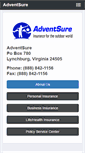 Mobile Screenshot of adventsure.com
